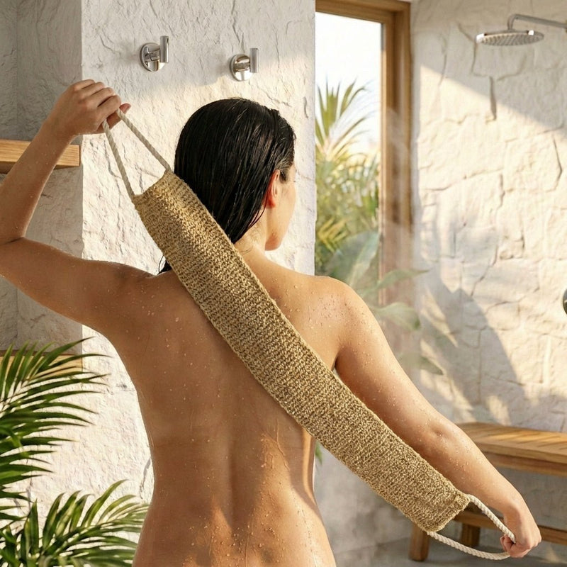 Sisal Linen Back Scrubber