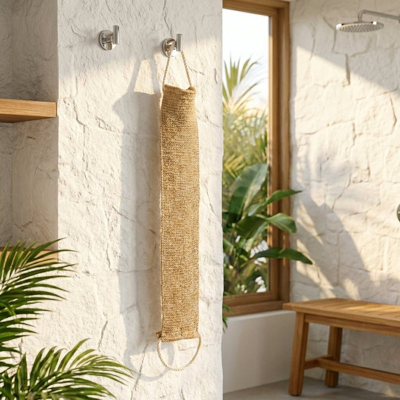 Sisal Linen Back Scrubber